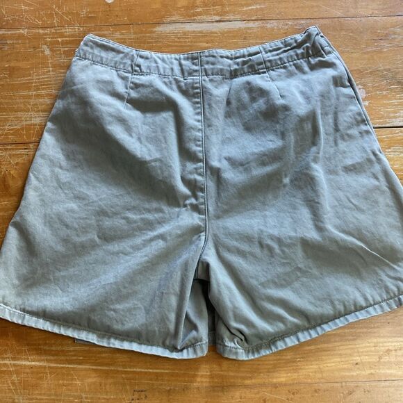 Cherokee Vintage 100% Cotton High Waisted Light Green 5.5” Inseam Skort Size 6 - Picture 2 of 9